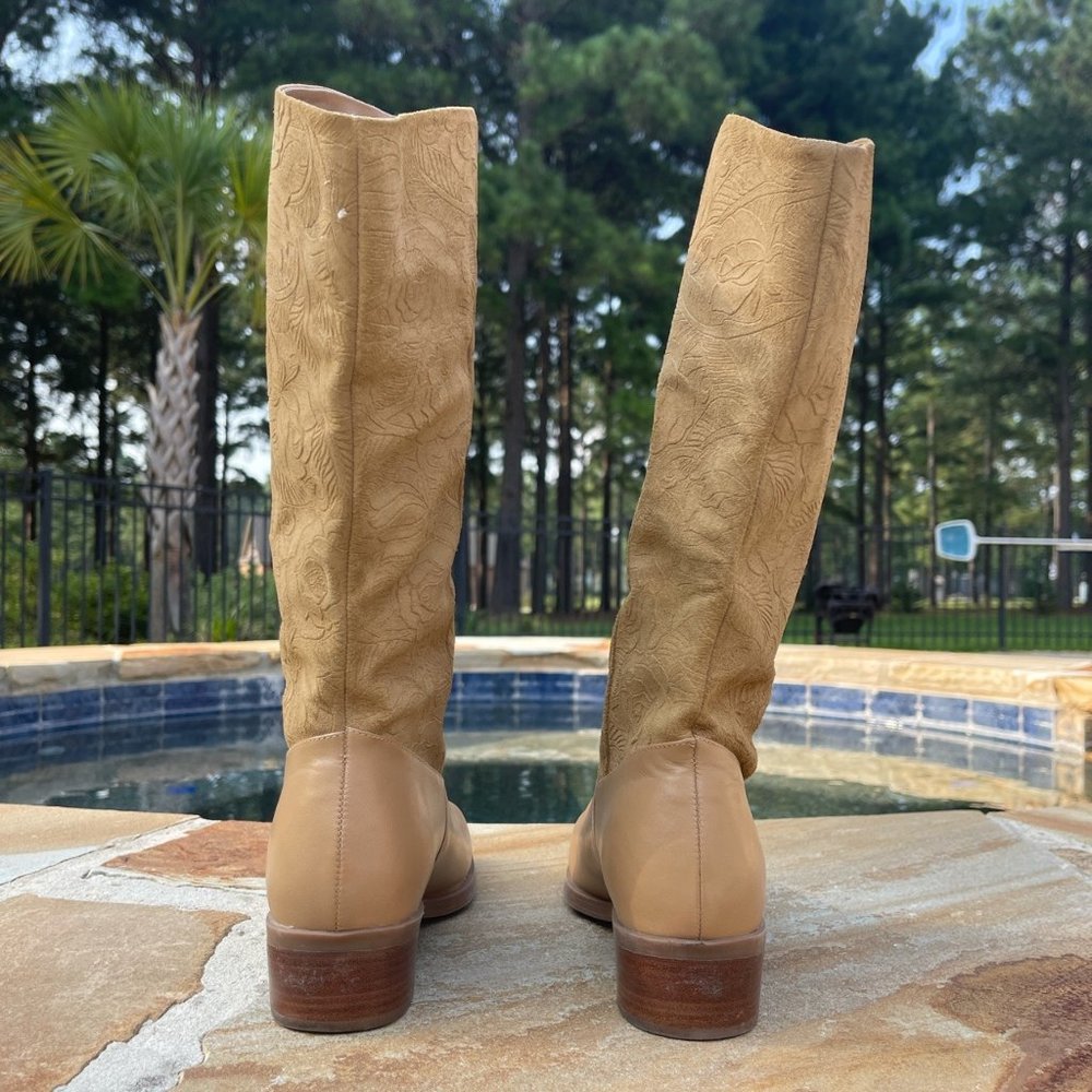 NUDE ROSE BOOTS - Picture 3 of 4